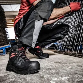 Puma Iron HD BLK Mid S3S SR schwarz 40