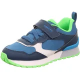 superfit Dash Sneaker, Blau/Hellgrün 8000, 27 EU