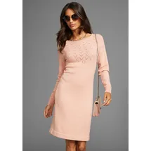 LAURA SCOTT Strickkleid Mini Rosa 44