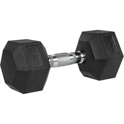 Kurzhantel Hexagon - Hantel - Dumbbell - Pro Stück - 1 bis 40 kg grau 17.5kg