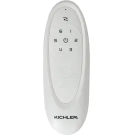 Elstead Lighting Lehr II 137 cm Deckenventilator Silber