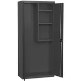 Proregal Putzmittelschrank AMEGO 180 x 60 x 40 cm Anthrazit