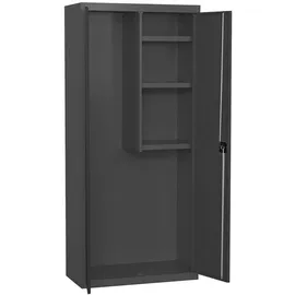Proregal Putzmittelschrank AMEGO 180 x 60 x 40 cm Anthrazit