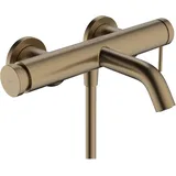Hansgrohe Tecturis S Einhebel-Wannenmischer Aufputz, brushed bronze
