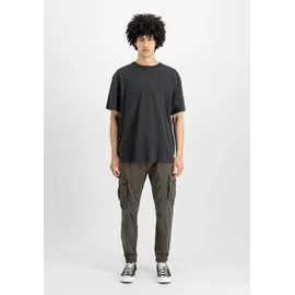 Alpha Industries Cotton Twill Joggers Greyblack 3XL