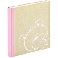 Walther design Fotoalbum x 30.5 cm Babyalbum, Dreamtime rosa 50 Seiten