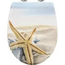Woltu WC-Sitz mit Absenkautomatik Motiv Seestern