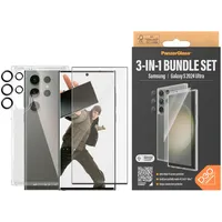 Panzer Glass PanzerGlass Bundle Ultra Wide Fit Glass + Lens Protector«, für Samsung Ga