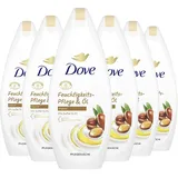 Dove Duschgel Feuchtigkeits-Pflege & Öl 6 x 250 ml