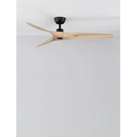 Nova Luce ARCADIA 132 cm Deckenventilator Schwarz/Braun