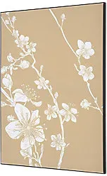 SHOWDOWN Textile Wanddekoration Japanische Kirschblüte Mehrfarbig Aluminium