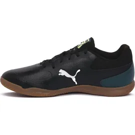 Puma Truco III Indoor Fußballschuhe Herren Weiß/Schwarz/Braun 41