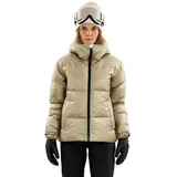 The Mountain Studio Pertex Reversible Tecno Daunenjacke - Brindle / White Alyssum - M