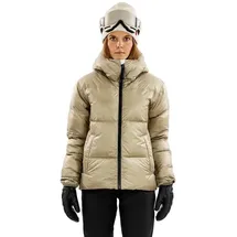 The Mountain Studio Pertex Reversible Tecno Daunenjacke - Brindle / White Alyssum - M