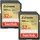 SanDisk Extreme SDHC Speicherkarte 2er-Pack, 100MB/s - 2 Pack
