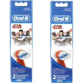 Oral B Stages Power Kids StarWars Aufsteckbürste 4 St.