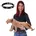 MCW Figur 59cm Polyresin Skulptur Leopard In Outdoor antik hochglanz mit Halsband