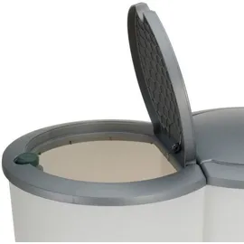 Storage Solutions Duo Mülleimer 50 l Weiß