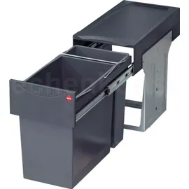 HAILO Mülleimer 30 l Dunkelblau