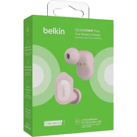 Belkin Soundform Play Kabellose Kopfhörer Pink One Size
