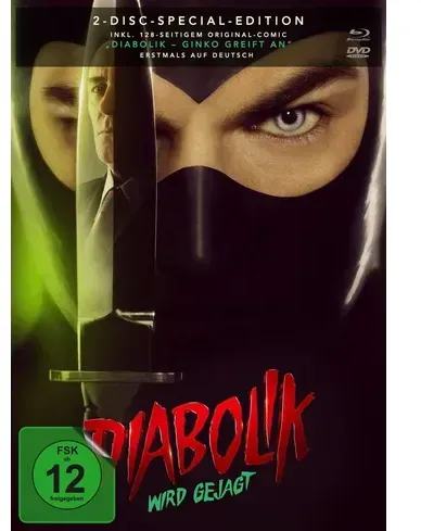 Diabolik wird gejagt - Special Edition mit Comic  (Blu-ray+DVD)
