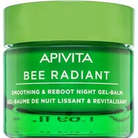 Apivita Bee Radiant Night Gel-Balm glättendes und entschlackendes Gel-Balsam