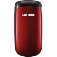 Samsung E1150i Klapphandy 3,6 cm (1,43 Zoll) Display ruby-red