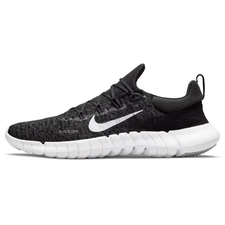 Nike Herren Free Run 5.0 Road Running Shoe, Black/White-Dark Smoke Grey, 41 EU - 41 EU