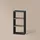 livinity® Bücherregal 40 x 80,1 cm Grau