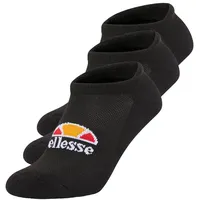 Ellesse Rebi Trainer Liner Sneakersocken 3 Paar Schwarz 37-42,5