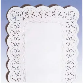 DEMMLER Tortenspitzen - 40 x 20 cm, 6 Stück, weiß