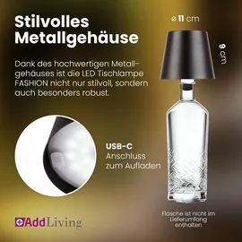 AddLiving Bottle Light Schwarz