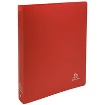 Exacompta Ringbuch 4 Ring-Mechanik, DIN A4 rot