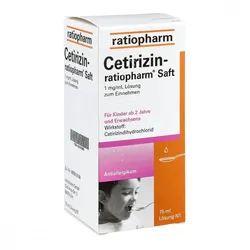 Cetirizin ratiopharm Saft