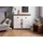Massivmoebel24 Sideboard 107 x 90 x 45 cm Weiß