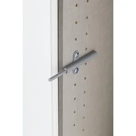 Rauch Drehtürenschrank Nidda 91 x 197 x 54 cm Weiß/Blau