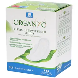 Organyc Damenbinden mittlere Blutungen