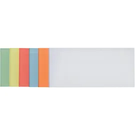 Franken Moderationskarten Rechteck, 205 x 95 mm, sortiert 250 Stück, farblich sortiert, UMZH 1020 99