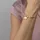 AILORIA FLAMANT Armband beige/silber Edelstahl Größe onesize