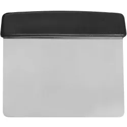 SCHNEIDER Spachtel mit steifer Klinge, Edelstahl 200601 , Maße: 110 x 120 mm, schwarzer Griff