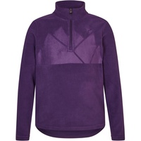 Ziener Kinder JONKI Skipullover Skirolli Funktions-Shirt | atmungsaktiv Fleece warm, dark violet, 164