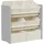 Songmics Kinderregal mit 7 Aufbewahrungsboxen 29,5 x 62,5 x 60 cm MDF Taubengrau