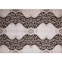 Vintage-Teppich Eleysa, Schwarz, Weiß, Beige, Textil, orientalisch, rechteckig, 160x230 cm, Teppiche & Böden, Teppiche, Vintage-Teppiche