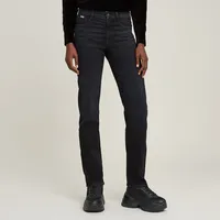 G-Star Strace Straight Jeans Worn In Black Vortex 25