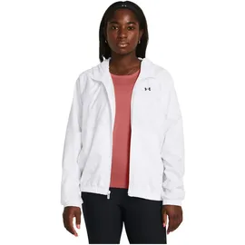 Under Armour Damen Kapuzensweat UA Sport Windjacke - White / Black - 2XL