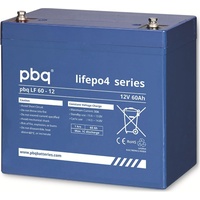 PBQ LiFePO4-Akku, LF60-12 12,8V/62000mAh