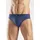 LE JOGGER Slip unifarben blau/gelb/grün/schwarz/weiß XL 10er Pack