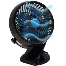 Starlyf Fast Fan 18 cm Tischventilator Schwarz