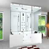 SeniorBad AcquaVapore Badewanne 100 x 228 x 180 cm (K88-WS-EH-B-EA)