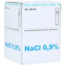 Kochsalzlösung 0,9% Miniplasco connect 20X20 ml